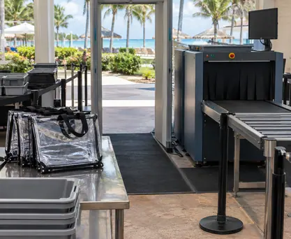 Image showing security screening